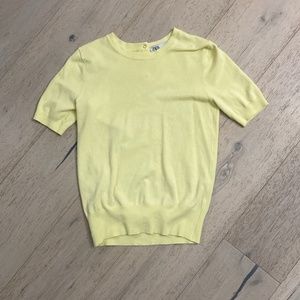 Zara knit t shirt